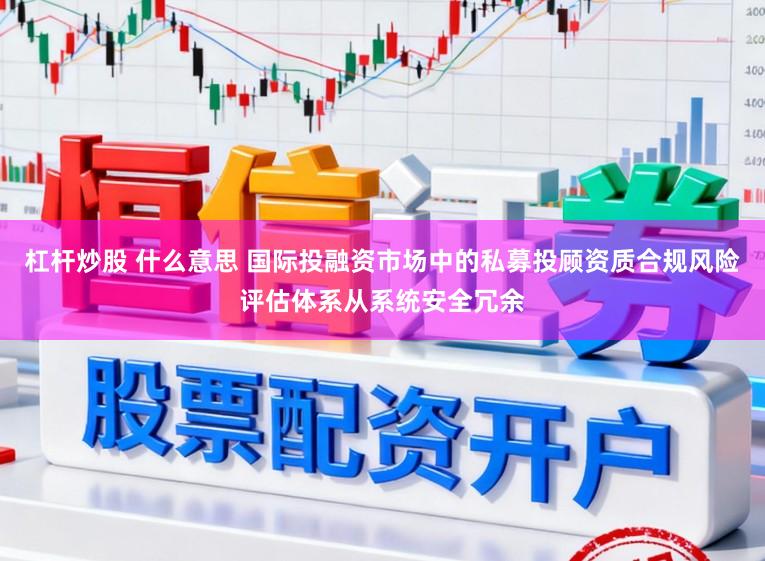 杠杆炒股 什么意思 国际投融资市场中的私募投顾资质合规风险评估体系从系统安全冗余