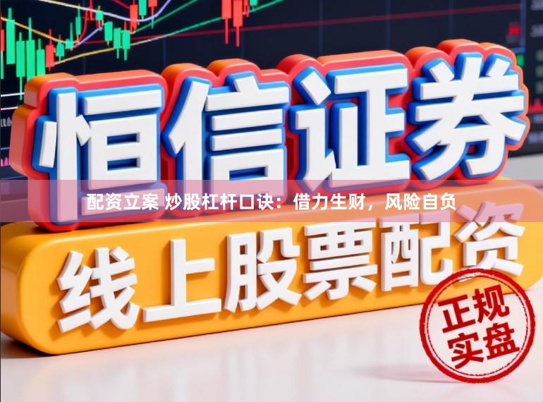 配资立案 炒股杠杆口诀：借力生财，风险自负